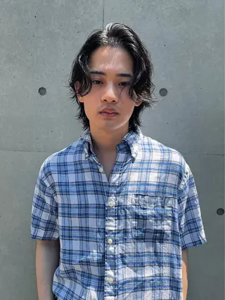 ショート カラー メンズ green所属・⚡️Hiroto/ colorのヘアスタイル