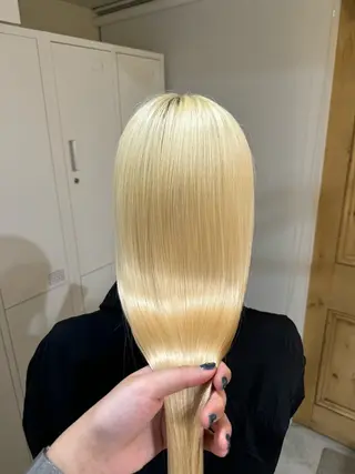 ロング 中澤 眸乃のヘアスタイル