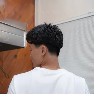 ショート カラー パーマ メンズ 🔗メンズサロン🔗 Kieのヘアスタイル