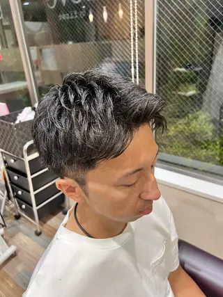 ショート メンズ revebyfirst所属・黒沢 航汰のヘアスタイル