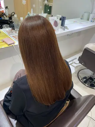 ロング カラー chapi所属・矢田 沙希のヘアスタイル