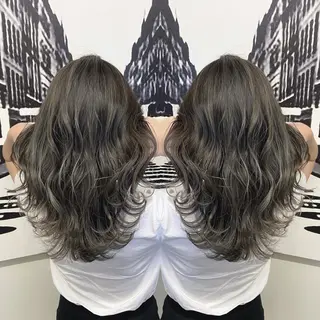 カラー 原田 彩也のヘアスタイル