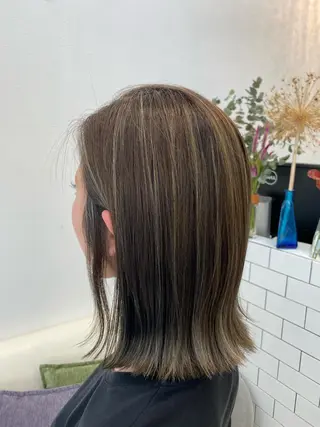 ミディアム カラー 河原町/艶髪/西田 晴香のその他イメージ