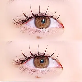 マツエク・マツパ 長尾 桃果 🫧 eyelistのマツエク・マツパデザイン