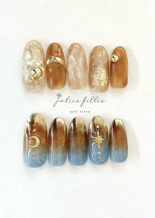 ネイル ジョリフィーユ 中出のネイルデザイン