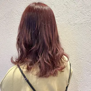 ロング カラー 透明感カラー×ヘア アレンジ🪽しおりのヘアスタイル