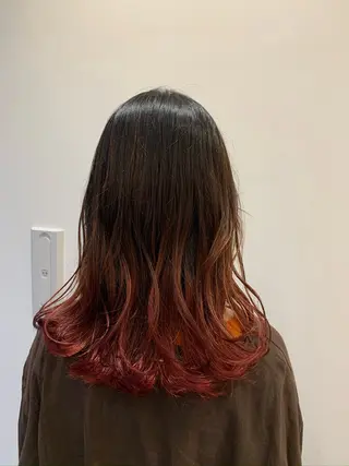 カラー HIQU ROOM所属・HIQU ROOM 💫yuka.のヘアスタイル