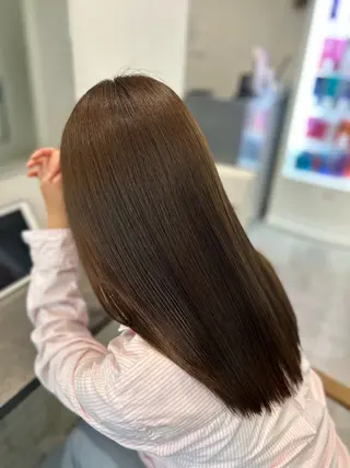 ロング カラー ブリーチ/ベージュ /レイヤー/ひよりのヘアスタイル