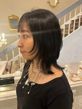 ミディアム Calbari 中田 莉紗/奥州市水沢のヘアスタイル