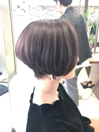 ショート 井上 佳奈のヘアスタイル