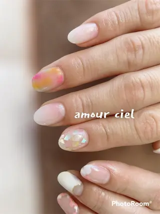 ネイル amour ciel所属・amour ciel あゆみ…☺︎のネイルデザイン