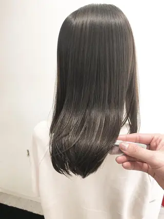 セミロング [仙台髪質改善]小原 弘之のヘアスタイル