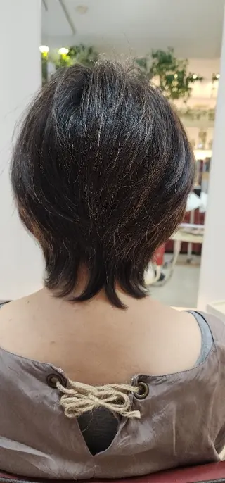 ミディアム カラー hairmake Juinのヘアスタイル