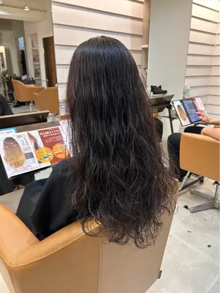 ロング パーマ ORO豊中店　日向 春喜のヘアスタイル