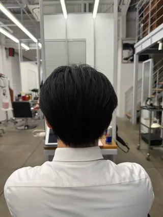 メンズ 竹山 功起のヘアスタイル