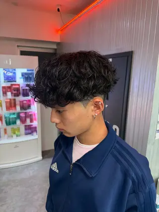 パーマ メンズ 町田エリアＮｏ．１/ パーマ特化/太田京希のヘアスタイル