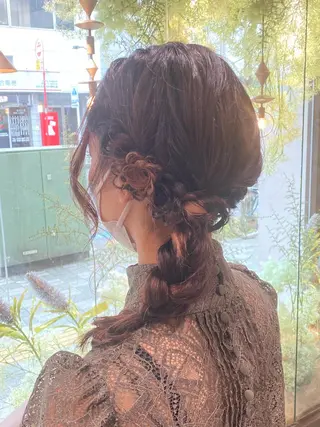 ミディアム ヘアアレンジ LUZ所属・古川 真衣のその他イメージ