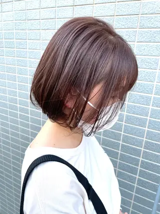ショート カラー 月100人以上 髪質改善施術｜谷口のヘアスタイル