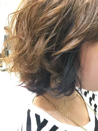 ミディアム カラー 河上 雅俊のヘアスタイル