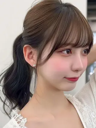 長谷川 柚乃のヘアスタイル