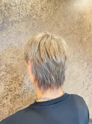 ショート メンズ メンズパーマ特化 カバヤマ　リョウのヘアスタイル