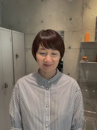 ショート カラー 艶髪🌿🫧 yukakoのヘアスタイル