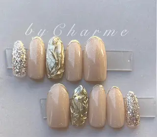 ネイル Ray. ちゅるん系ニュアンスのネイルデザイン