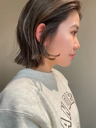 ショート ハナ🌼 梅田/ボブ/パーマのヘアスタイル