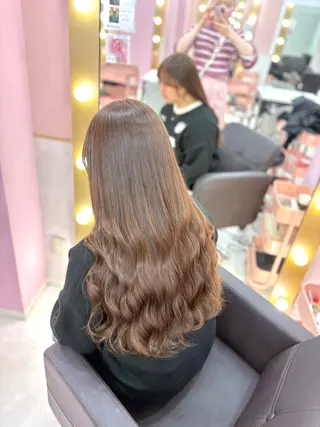 ロング カラー 甘ふわgirly🎀 ハイトーン🤍Ramのヘアスタイル