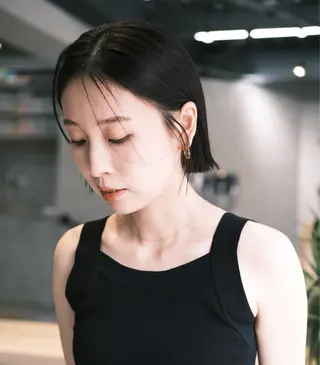 ショート Umu所属・✳︎透明感カラー✳︎ ボブ✳︎nanaのヘアスタイル