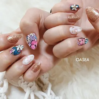 ネイル 🌞💜 KAORI 🌴のネイルデザイン