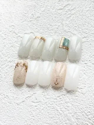 ネイル Li'a Bloom所属・🦋🤍 madoka🤍のネイルデザイン