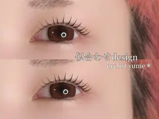 マツエク・マツパ M3 NAIL,EYELASH AND EYEBLOW【エムスリー】所属・M3【エムスリー】 yume🤎🪄のマツエク・マツパデザイン