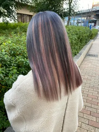 ロング カラー 🧡色落ちまで2度綺 麗なカラー🧡ヨシキのヘアスタイル