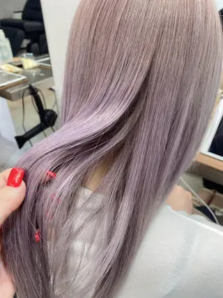 ロング カラー ブリーチ指名 NO1🌈SAKIのヘアスタイル