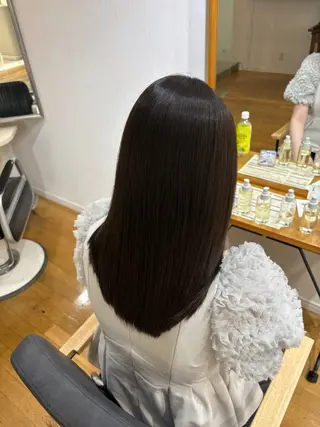 ロング 西元 群/艶髪/髪質改善のヘアスタイル