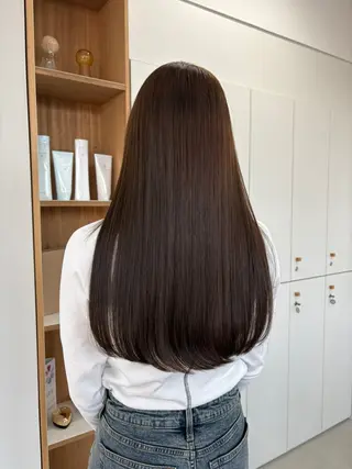 ロング 🎀レイヤーカット 韓国ヘア🎀maiのヘアスタイル