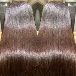 ロング ツバサ 髪質改善のヘアスタイル