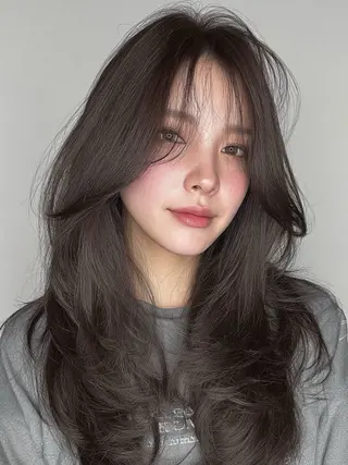 ロング カラー 🌛ダブルカラー 🌜SAYAKAのヘアスタイル