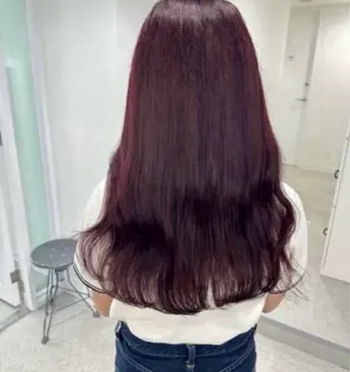 ロング miku/ラベンダー 透明感カラー🪻❤︎のヘアスタイル