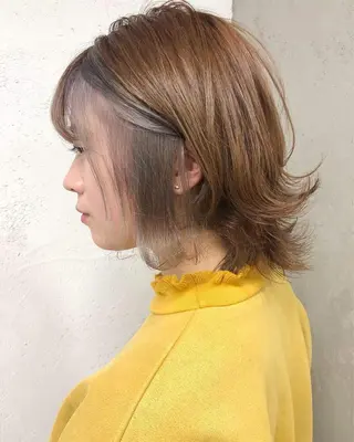 ショート カラー ヘアアレンジ 【池袋/スパイキー ショート】ⓝⓘⓜⓤのヘアスタイル