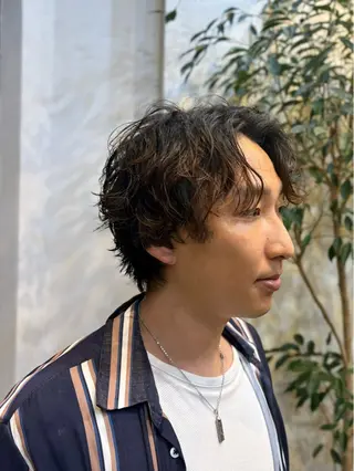 ショート 三鷹/メンズヘア/ メンズパーマ/トナミのヘアスタイル