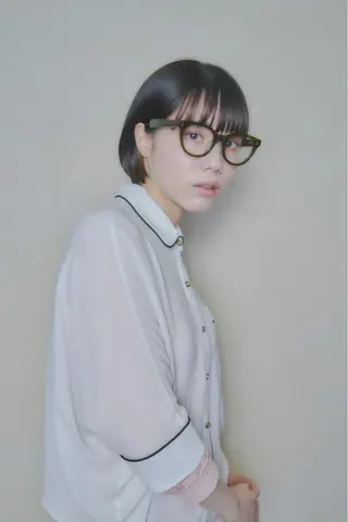 ミディアム パーマ 兼平大地 inity心斎橋のヘアスタイル