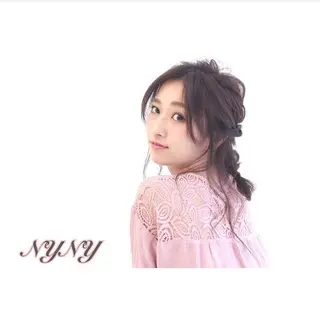 ロング カラー 高木 麻知子のヘアスタイル