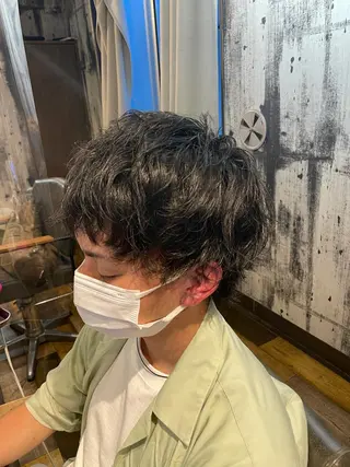 パーマ メンズ メンズ特化❤️‍🔥 みやぎのヘアスタイル