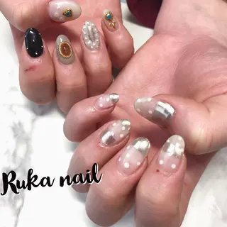 ネイル 丸川 遥のネイルデザイン