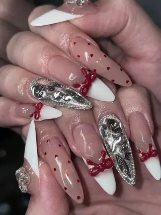 ネイル NES NAIL所属・さゆり￤推しキャラ ￤ロングネイル🩷のネイルデザイン