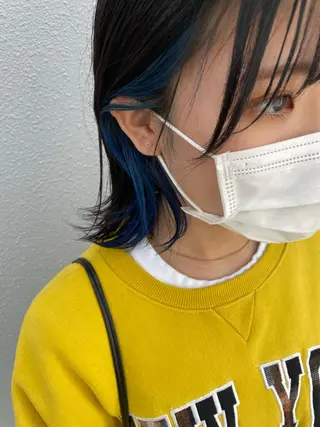 ミディアム C’LD hair  produce /シールドヘア所属・モテ髪/ボブ/ショー ト/アダチフウトのヘアスタイル