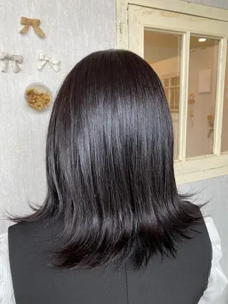 ミディアム 大島 瑞穂　ビズヘアーのマツエク・マツパデザイン