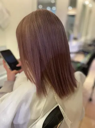 カラー 髪質改善 SHEER. 大阪梅田所属・髪質改善/ 梅田中崎町/宮里のヘアスタイル